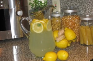 чай от лимон и джинджифил