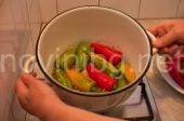 Пържени чушки върхари - запържване на чушките